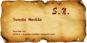 Sveda Nedda névjegykártya